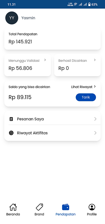 Testimonial Screenshot